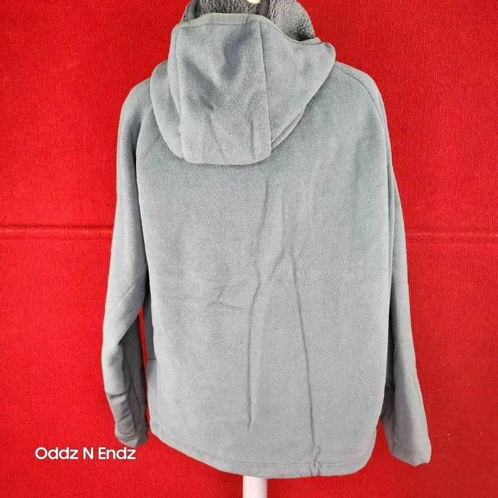 The North Face Boys Grey Fleece Hooded Jacket M‎ (10/12)